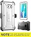 Samsung Galaxy S6 Edge Plus Case, SUPCASE Heavy Duty Belt Clip Holster Case for Galaxy S6 Edge Plus + Unicorn Beetle PRO Series Rugged Hybrid Cover Without Built-in Screen Protector (White/Gray)