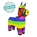 Aurabeam Original Classic Donkey Pinata (Rainbow Color) - Mexican Piñata - Handmade in Mexico