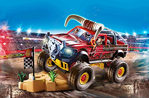 PLAYMOBIL Stuntshow 70549 Monster Truck Horned, Für Kinder von 4 - 10 Jahren – Bild 2