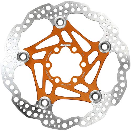 Hope Floating Disc Rotor: 160mm Orange