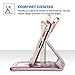 Galaxy Note 3 Case, Note 3 Case, ULAK Premium PU Leather Wallet Case Stand Cover for Samsung Galaxy Note 3 N9000 w/Media Stand Feature,Credit Card ID Holders and Strap-Luxury Rose Gold