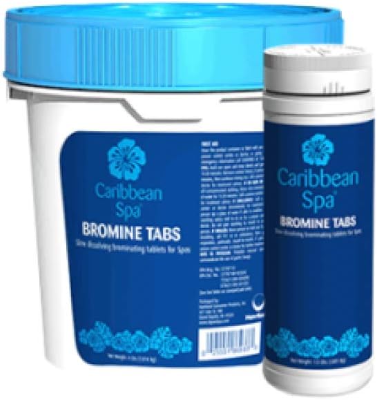 Caribbean Spa Bromine SlowDissolving Hot Tub Tablets for
