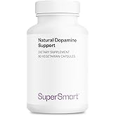Supersmart - Natural Dopamine Support 800 mg Per Day - Neuravena® Extract of Avena Sativa Standardized to 0.3% Isovitexin - Brain Supplement | Non-GMO & Gluten Free - 60 Vegetarian Capsules