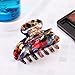 3 Pieces Hair Claws Celluloid Acetate French Design Barrettes Tortoise Shell Claws Hair Claw Accessories Hair Clip for Women Girls