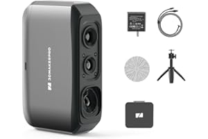 3DMakerpro 3D Scanner Moose Lite, Medium-Format 3D Scanners for Printing, NIR Light Source, Up to 0.05mm Accuracy, Mono Texture Scanning