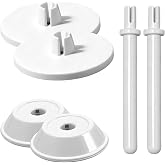 6 Pcs Spool Pin and Cap Set Sewing Machine | Replacement Parts with Small Large Spool Covers Vertical Thread Holder Compatible with Janome Singer Viking