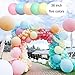 VUMSUM 36 inch Pastel Balloons for Parties 5 pcs Macaron Latex Balloons for Birthday Wedding Engagement Anniversary Christmas Festival Picnic or Any Friends & Family Party Decorations-Multicolored