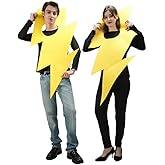 PGOND Tornado Scene Lightning Halloween Costume, Autumn Leaves Design, Adult Unisex