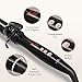 Anjou Curling Iron, 1.25 inch Hair Curler Curling Wand with Anti-scalding Insulated Tip, Ceramic Tourmaline Coating with LCD Diaplay(250 °F to 430 °F, Glove and Curl Clips Included)