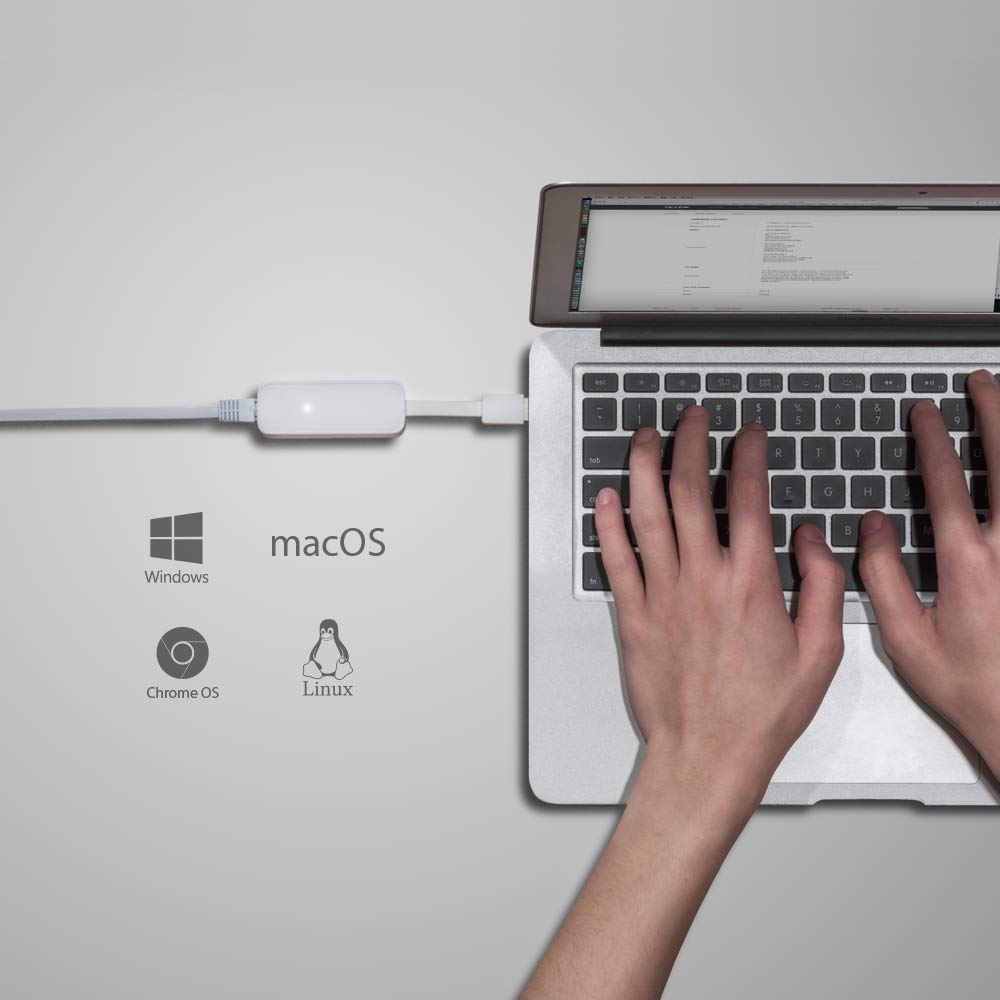 TP-Link UE300 USB auf Ethernet Adapter, USB 3.0 zu RJ45 1000Mbps Ethernet LAN Netzwerkadapter, Plug-and-Play in Windows 11/10, Mac OS und Linux OS, Faltbares und tragbares Design, 1-Pack 3