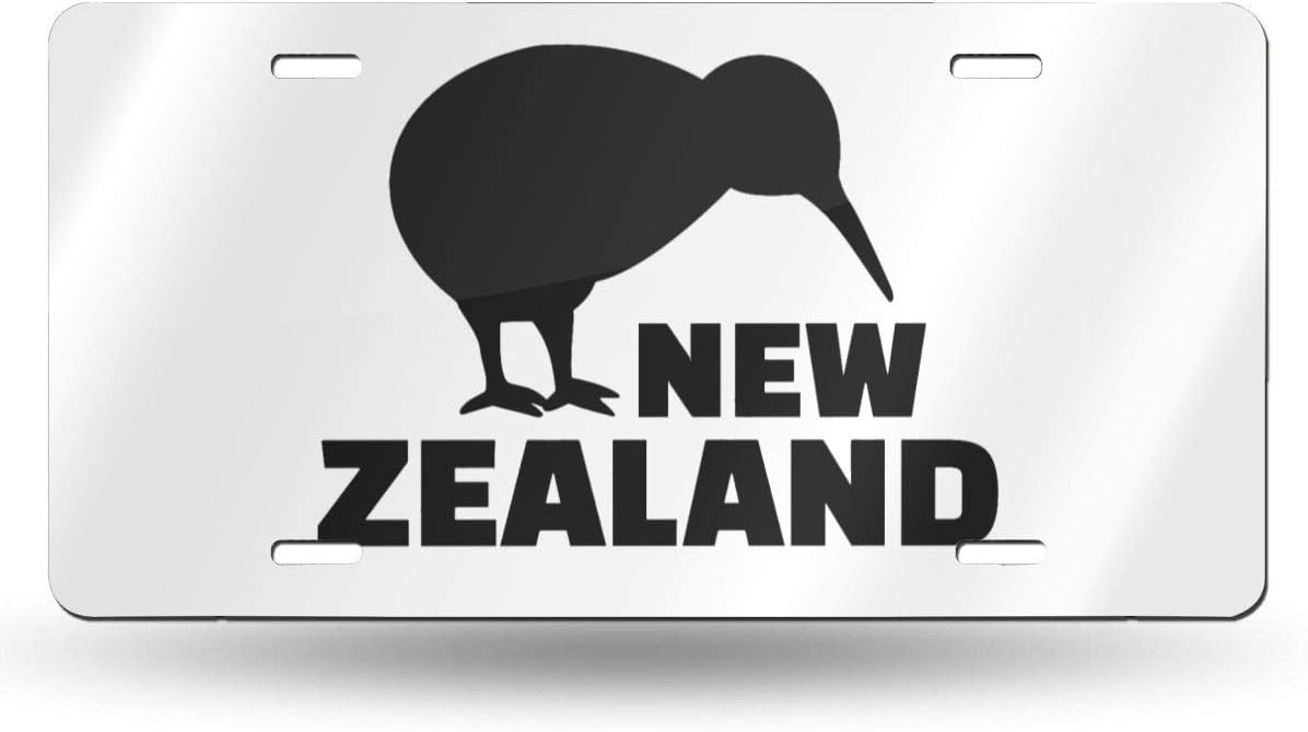 New Zealand Kiwi Slouchy Personalized Custom Novelty Sign Tag Aluminum