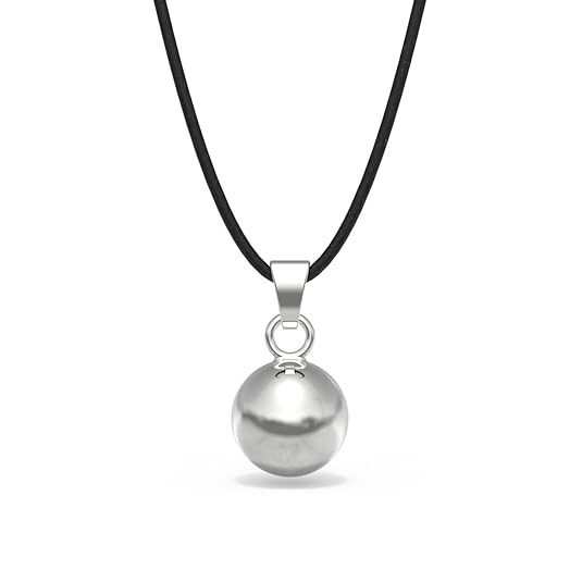 Aranato Elegante Klangkugel versilbert Schmuck Schwangerschaft Bola Mexiko, DREI Größen