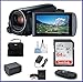 Canon VIXIA HF R800 Full HD Camcorder Bundle, Includes: 64GB SDXC Memory Card, Card Reader, Spare Battery and More.