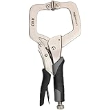 Amazon Basics Adjustable Metal Face Clamp for Woodworking, Welding, Repairs - 11-Inch