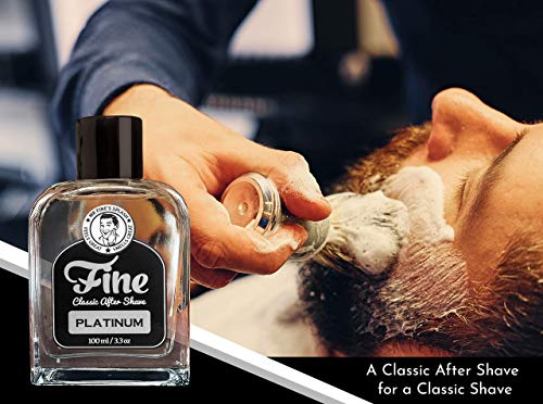 image for Fine Platinum Men's Aftershave - A Splash Of Classic Barbershop Afters