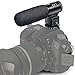Camera Microphone, Besteker Camcorder Mic Professional Stereo 3.5mm Recording Interview Microphone for DSLR Camera DV Recorder Camcorder