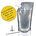Bibber Buddy Sunscreen Flask - Two 8oz Realistic Flasks - Funnel, Fake Security Seals, and Bonus Original 16oz Bibber Buddy Flask Included
