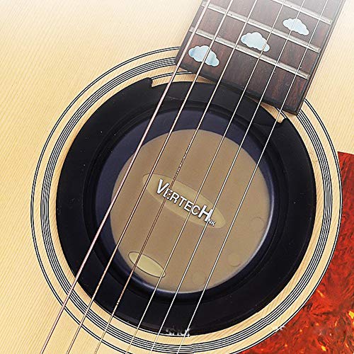 Ocamo 3-in-1 Acoustic Guitar Sound Hole Cover Humidifier Moisture Reservoir Dehumidifier 99-101mm applies - Thumbnail 6