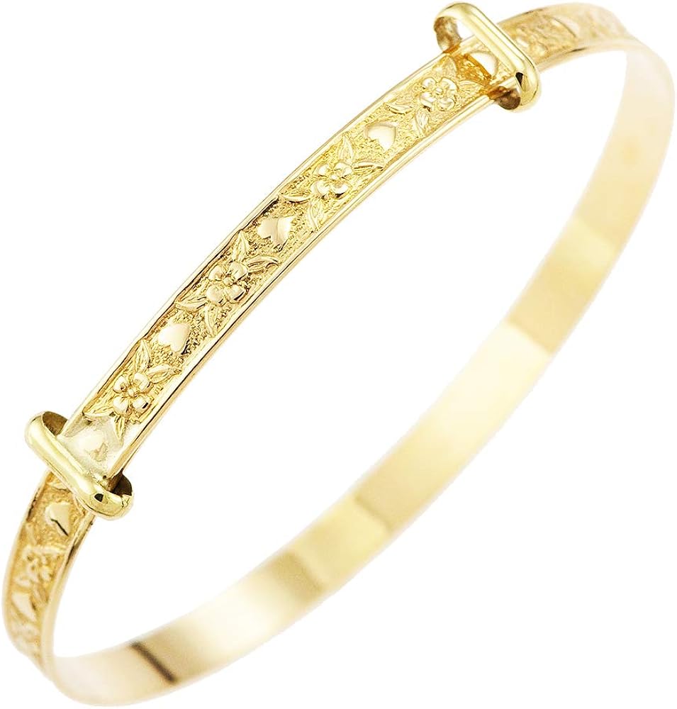 baptism gold bracelet