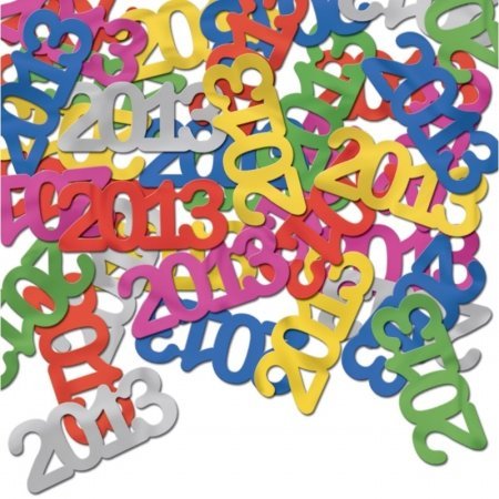 BeistleCompany Unisex Adult 2013 Fanci-Fetti Multi-colored Medium Confetti