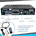 Pyle Updated Pyle Stereo Preamplifier, Home Entertainment Receiver, Bluetooth Amp, RCA Audio Input, 2 Channel Amp, AM/FM Radio with LCD Display, MP3/USB/AUX, Remote Control, AC Power Cable (PT395)thumb 2
