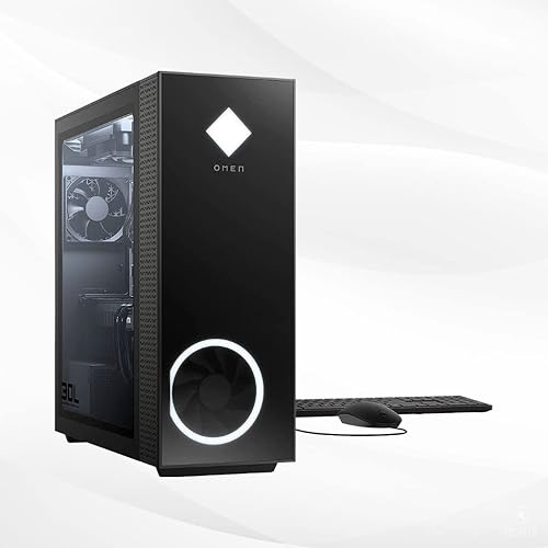 HP OMEN 30L GT13-1154 Gaming Desktop PC AMD Ryzen 5800X 16GB