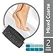 Amope Pedi Perfect Electric Callus Remover Foot File Roller Head Refills, with Diamond Crystals, Removes Hard & Dead Skin, Mixed Pack for Hard Skin, 1 Regular Coarse & 1 Ultra Coarse Refill – 2 Count