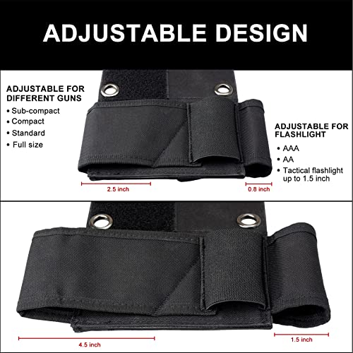 FIREDOG Bedside Holster, Bed Gun Holster for Mattress Car Desk Home