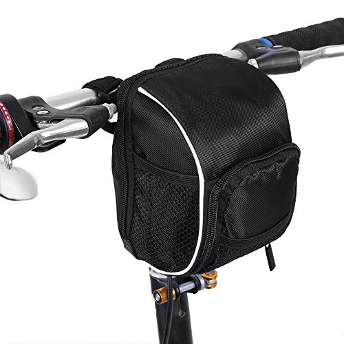 Multi-function Bike Handlebar Bag Polyester Cycling Bicycle Mountain Front Top Frame Pouch Tube Handlebar Bag With Rain Cover