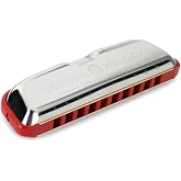Hohner Golden Melody Progressive Harmonica, Key of G (M544BX-G)