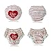 Baby Girls' Training Pants Reusable 5 Pack Toilet Training Underwear Nappy Panties Size 90 2T Medium