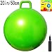 Space Hopper Ball with Air Pump: 20in/50cm Diameter for Ages 7-9, Hop Ball, Kangaroo Bouncer, Hoppity Hop, Jumping Ball, Sit & Bounce