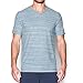 Under Armour Men's Charged Cotton V-Neck, Blackout Navy/Steel, Medium