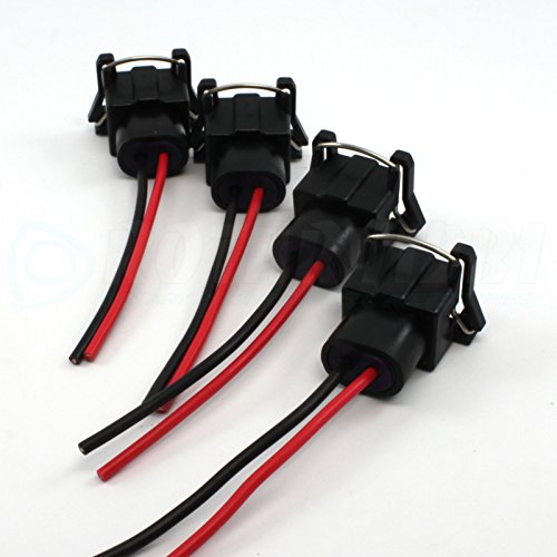 4 PACK Fuel Injector Connector Plug Clip BOSCH EV1 Type by