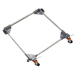 Adjustable Universal Mobile Base Bora Portamate PM-1000. Move Your Heavy Tools and Equipment around Your Shop with Ease and Stability