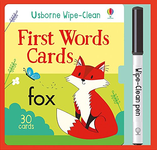 First Words Cards Wipe-Clean