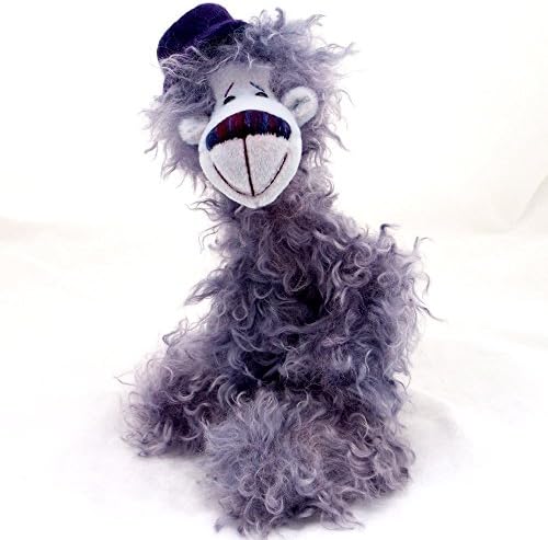 Mozart - Teddy Bear Purple Steiff Schulte Mohair Artist Collectable OOAK 10 inches by Bearitz
