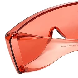 Calabria 3000 FL41 Pink Fitover Safety Glasses Wear