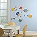 RoomMates Planets and Rockets Peel and Stick Wall Decals