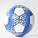 adidas Performance Ace Glider Soccer Ball, White/Blue/Shock Pink, Size 4