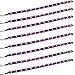 ESUPPORT Purple 12v 15 Led 30cm Car Flexible Waterproof Underbody Light Strip Decoration Pack of 8