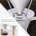 Honeycombed Stainless Steel Coffee Filter, Reusable Pour Over Coffee Filter Cone Coffee Dripper with Removable Cup Stand and Bonus Brush, Stainless steel spoon