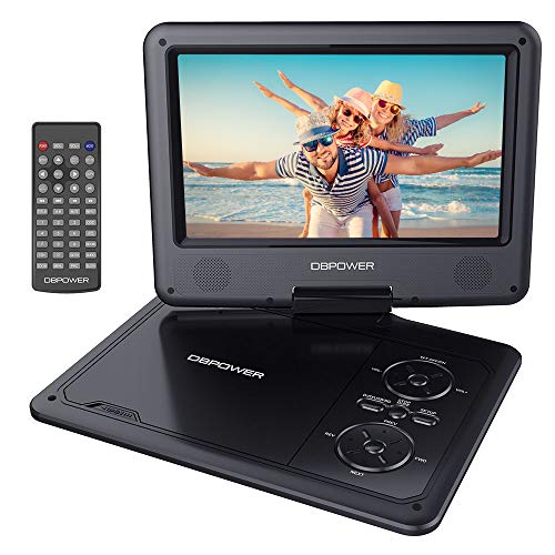 DBPOWER 9.5Inch Portable DVD Player with Rechargeable Battery,