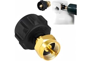 Propane Refill Adapter for 1lb Propane Tanks QCC1 Regulator Valve Fits QCC1 Propane Tank, Pack of 1