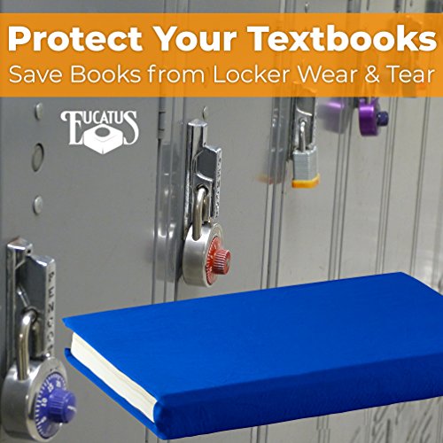 image for Eucatus Stretchable Book Cover Design Packs. Fits Most Hardcover Textb