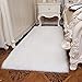 YJ.GWL Luxury Faux Sheepskin Fur Area Rug Soft Fluffy Rugs, Shag Plush Carpet Faux Fur Rug for Bedroom Floor Sofa Living Room, 3 x 5 Feet Rectangle White