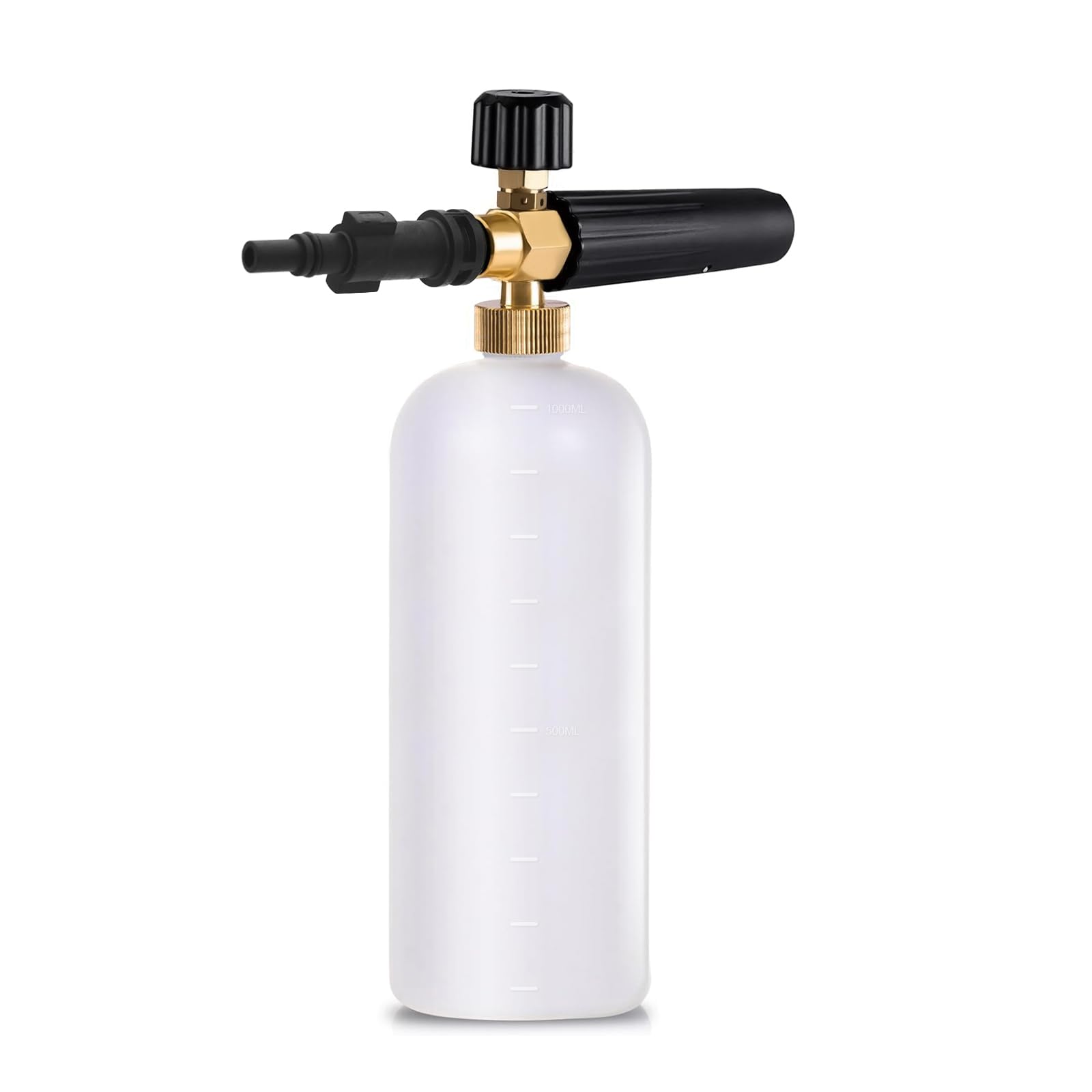 Stone Banks Snow Foam Lance for Bosch Aquatak120 130 125 Foam Cannon Adjustable soap Sprayer Nozzle Foam Bottle 1L, Foa m Gun for Pressure Washer
