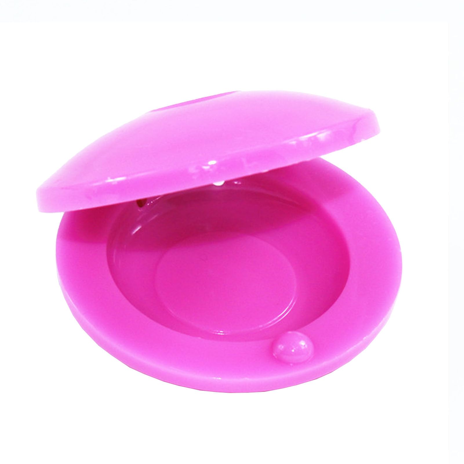Plastic Children Finger Castanet with Great Sound Quality, Pretty Design for Music Learning, Multi Functional Use (Pink)