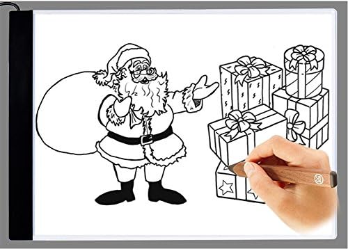 100% New A4 Ultra-thin LED Tracing Light Box, Brightness Artcraft Tracing Light Pad, Powered Light Board For Artists,Sketching, Animation,Drawing