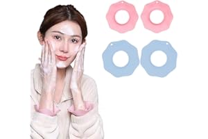 CEBOLLAST 2 Pairs of Silicone Wrist Bands for Washing Face,Spa Wristbands for Prevent Liquid from Spilling Down Your Arms,Arm Bands for Face Wash Wrist Strap to Prevent Sleeve-wetting (Pink&Blue)